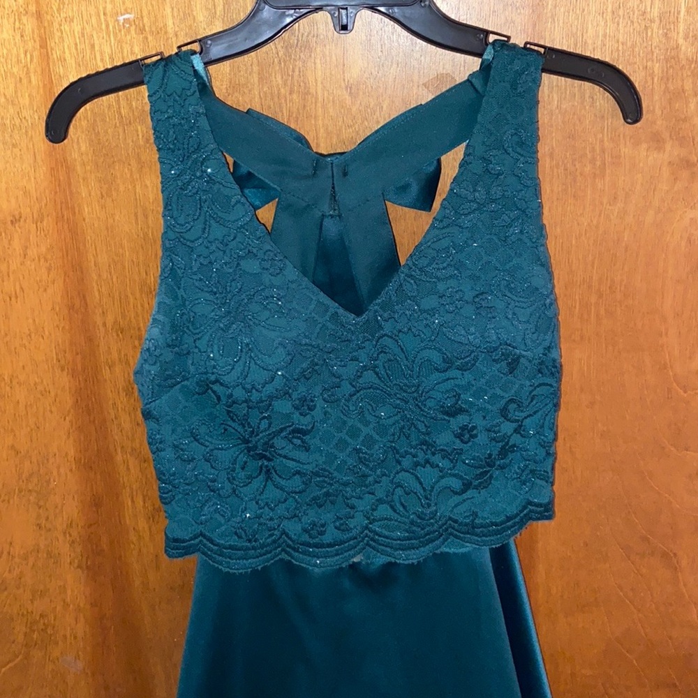 two piece hoco dress